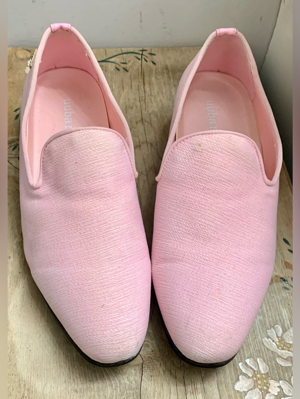 Light Pink Slip-On Women's Flats